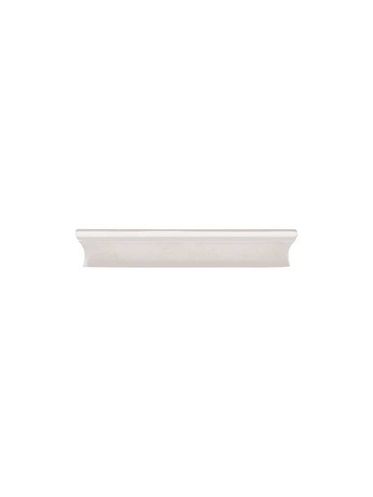 Glacier Cabinet Pull - 5 inch Center-to-Center in Polished Nickel.